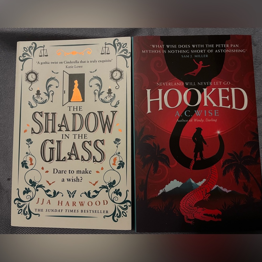The Shadow in the Glass & Hooked Book Set